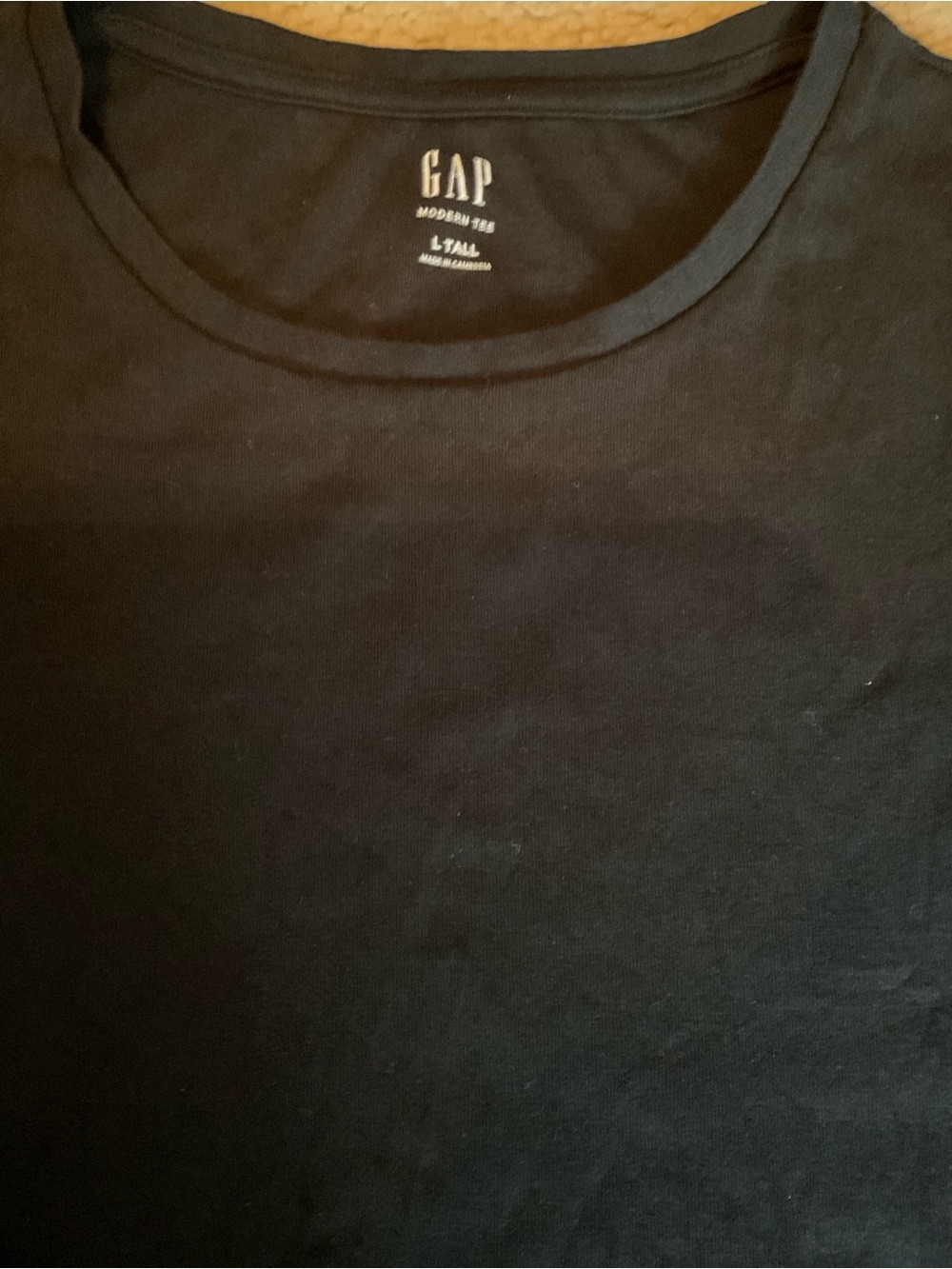 Gap Long Sleeved Tee. Sz. Large Tall - Picture 2 of 3